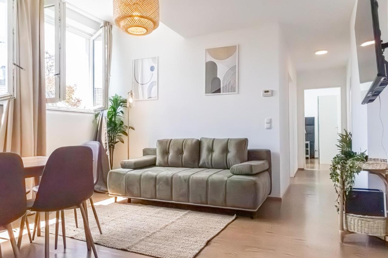 Appartement Charming 1br And 1lr Modern Design Donaustadt *