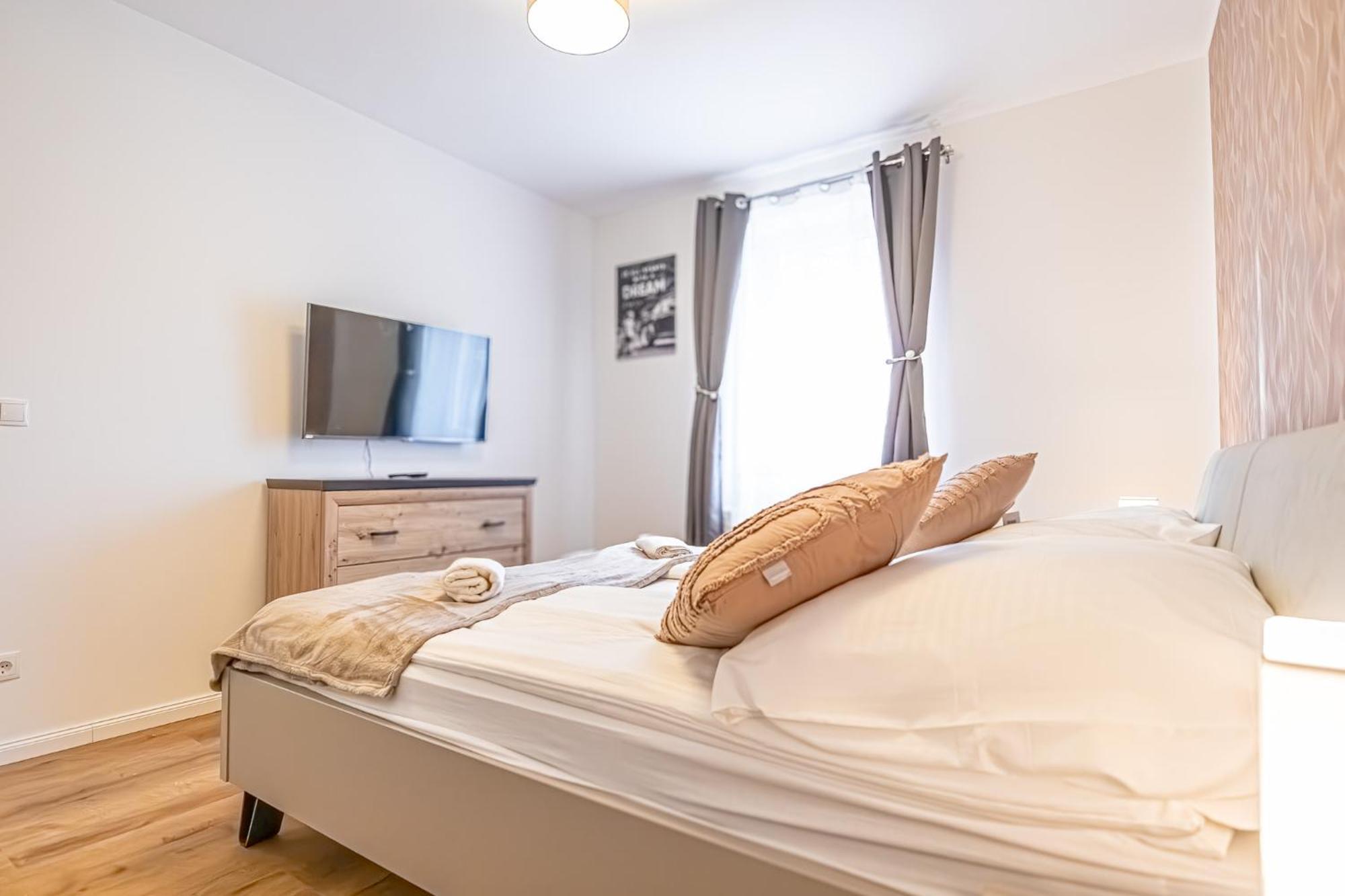 Appartement Charming 1br And 1lr Modern Design Donaustadt *