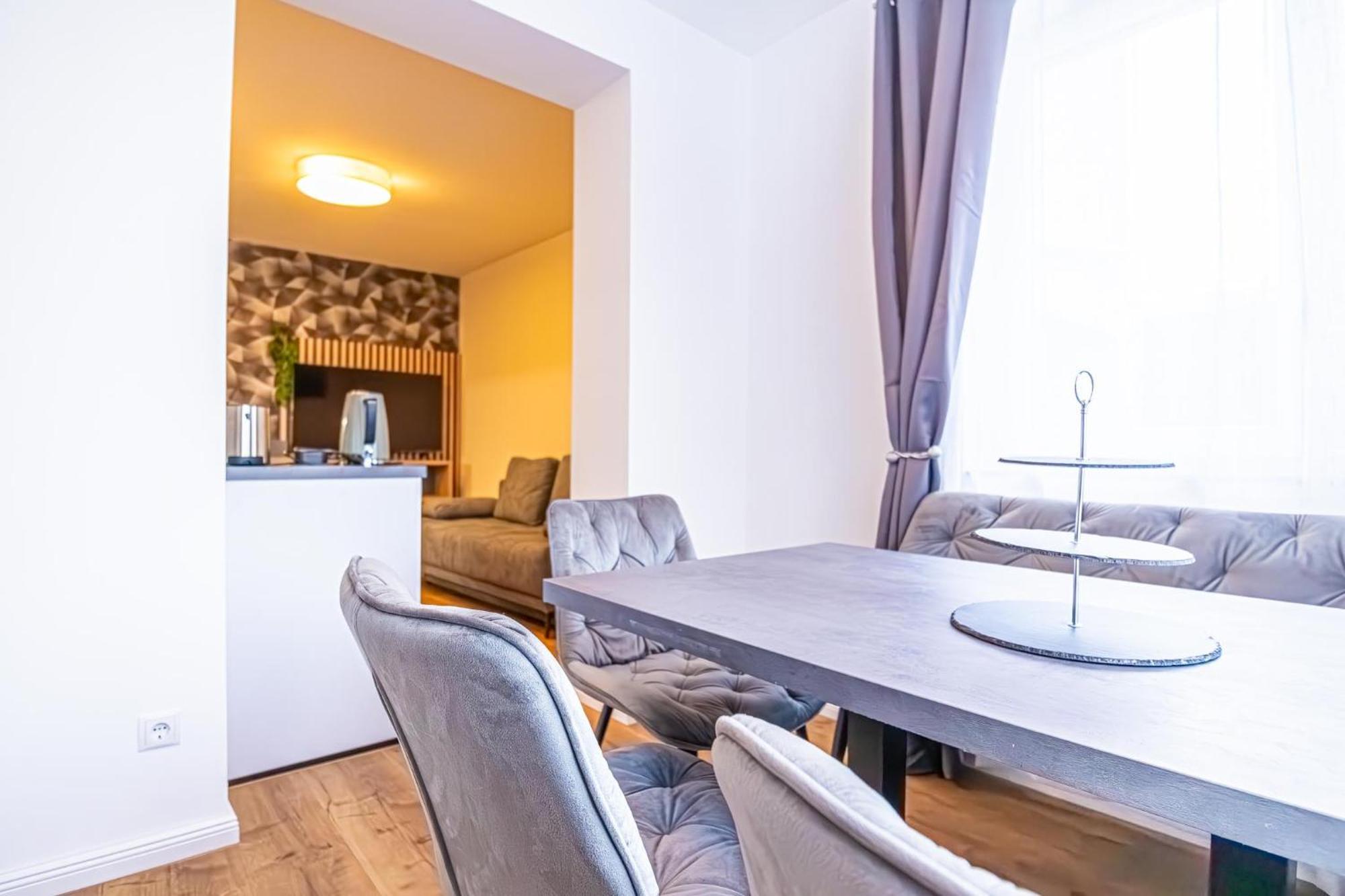 Appartement Charming 1br And 1lr Modern Design Donaustadt *